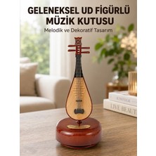 Veraura Lifestyle Enstrüman Şeklinde Müzik Kutusu Lüt Tasarım Melodious Music
