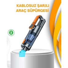 Veraura Lifestyle Kompakt Şarjlı El Süpürgesi Kuru ve Sıvı Tezlik 5 Aparatlı