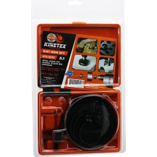 Veraura Lifestyle 8in1 Buat Açma Panç Seti Metal - Ahşap - Pvc - Alçıpan - Pls. 64-73-89-102-127MM KTX-3243