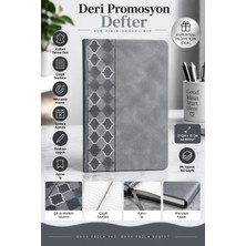 Yenilig Premium Deri Promosyon Defter A5 – Mıknatıslı Kapaklı, Çizgili 192 Sayfa Tarihsiz Ajanda ve Not Defteri 21X15 cm