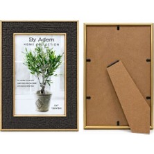 Veraura Lifestyle By Adem 5x7 Kabartmalı Gold Çerçeve