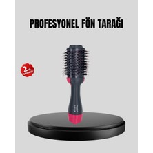 Veraura Lifestyle 220°C Profesyonel Fön Tarağı – Negatif Iyon Teknolojili, 3 Isı Kademeli, 1200W