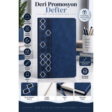 Yenilig Premium Deri Promosyon Defter A5 – Mıknatıslı Kapaklı, Çizgili 192 Sayfa Tarihsiz Ajanda ve Not Defteri 21X15 cm