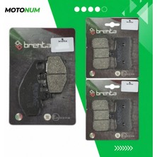 MOTONUM Kawasaki Zx 9 R Ön ve Arka Fren Balata Takımı Brenta MTN6279
