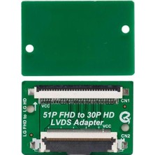 Veraura Lifestyle LCD Panel Flexi Repair 51P Fhd To 30P Hd Lvds Adaptor Fhd To Hd For Lg QK0805A