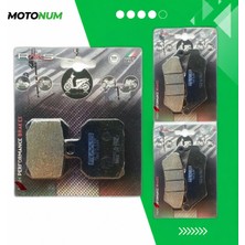 MOTONUM Aprilia Etv 1000 Caponord (2001 2007) Ön ve Arka Fren Balata Takımı Rms MTN2495