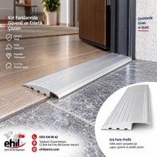 Ehil Halı Yüksek Kalite Alüminyum Kot Farkı Profili