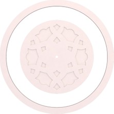 Motifpiyer Hazır Lamba Tavan Paneli Matris-Radius Modern Lamba-Avize Tavan Göbeği/Mono-Dış Çitalı