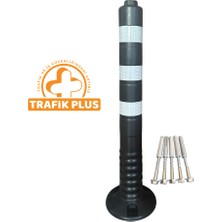 Trafik Plus 75 cm Siyah Delinatör , Esnek Duba