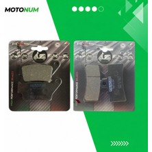 MOTONUM Ktm Rc 390 Ön ve Arka Fren Balata Takımı Rms MTN2332
