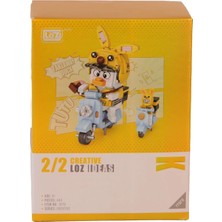 Veraura Lifestyle LZ-1676 Loz Kurye Ördek 443 Parça Block Oyuncak