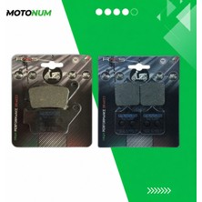 MOTONUM Ktm Duke 690 (2008 2011) Ön ve Arka Fren Balata Takımı Rms MTN2334