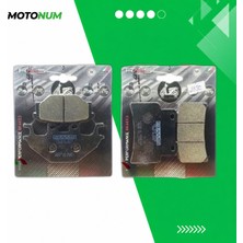 MOTONUM Yamaha R 125 (2014 2018) Ön ve Arka Fren Balata Takımı Rms MTN2227