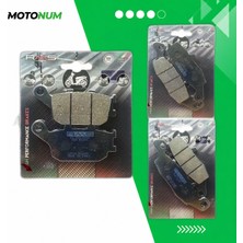 MOTONUM Kawasaki Klv 1000 Ön ve Arka Fren Balata Takımı Rms MTN2424