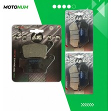 MOTONUM Aprilia Pegaso 650 Trail Ön ve Arka Fren Balata Takımı Rms MTN2343