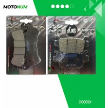 MOTONUM Honda Sh 300 (2007 2013) Ön ve Arka Fren Balata Takımı Rms MTN2298