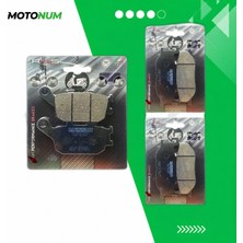 MOTONUM Yamaha Fz 6 Fazer Ön ve Arka Fren Balata Takımı Rms MTN2444