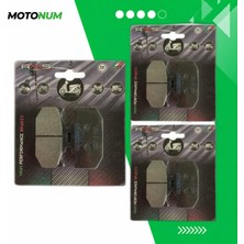 MOTONUM Kawasaki Zl 1000 Ön ve Arka Fren Balata Takımı Rms MTN2306