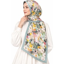 Scarfe Çiçekli Soft Şal (Favori Çiçek Model)