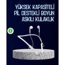 Veraura Lifestyle USB Şarjlı Uzun Ömürlü Boyun Askılı Bluetooth Kulaklık