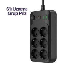 Veraura Lifestyle 6lı Priz