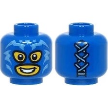 LEGO Minifigür Parçaları: Kafa: 3626PB3805