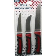 Veraura Lifestyle 3pcs Kurban Bıçak Seti R-032K--R-320Y--R-0403 Kek Sıyırma - Deri Soyma=yüzme - Kurban Bıçak