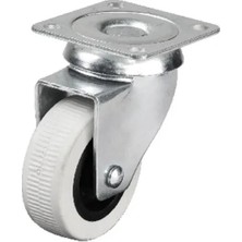Veraura Lifestyle 331 - 50X20 mm Çift Bilyalı Tablalı Teker 4 Adet