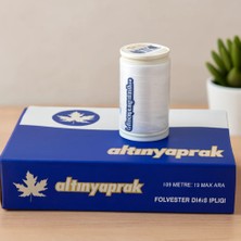 Veraura Lifestyle Beyaz Dikiş Ipi 100 M - 12'li Paket