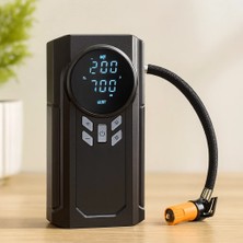 Veraura Lifestyle Akü Takviyeli 4-In-1 Kompresörlü Hava Pompası (12V, Dijital Ekran)
