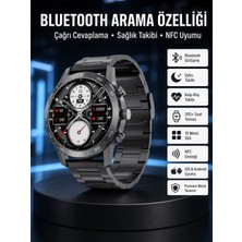 Veraura Lifestyle Çağrı Cevaplama Sesli Asistan Çoklu Dil Desteği 5.0 Bluetooth Akıllı Saat