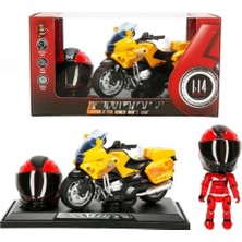 Veraura Lifestyle 1:14 Sesli ve Işıklı Çek Bırak Motosiklet