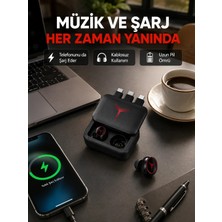 Veraura Lifestyle Powerbank Özellikli Bluetooth Kablosuz Kulaklık – Dokunmatik Kontrol, Uzun Pil Ömrü, Ergonok Tasarım