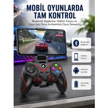 Veraura Lifestyle Kablosuz Oyun Kolu Bluetooth Joystick Gamepad Android Uyumlu