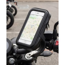Veraura Lifestyle Su Geçirmez Motosiklet Scooter Telefon Standı Dokunmatik Ekranlı Bisiklet Tutucu