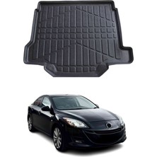Omac Mazda Mazda 3 Sedan 2009-2012 Arası Uyumlu Araca Özel Kauçuk Tpe Bagaj Havuzu Siyah