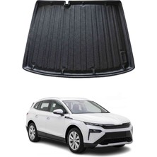 Omac Skoda Elroq 2025+ Uyumlu Araca Özel Kauçuk Tpe Bagaj Havuzu Siyah