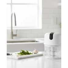 Veraura Lifestyle Şarjlı Mini Sarımsak Doğrayıcı USB Şarjlı 250 ml