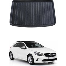 Omac Mercedes A Serisi HB W176 2013-2018 Arası Uyumlu Araca Özel Kauçuk TPE Bagaj Havuzu Siyah