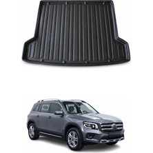 Omac Mercedes Glb X247 7 Koltuklu / 5 Koltuklu 2019+ Uyumlu Araca Özel Kauçuk Bagaj Havuzu Siyah Üst Için