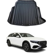 Omac Mercedes E Serisi W214 2024-2026 Uyumlu Araca Özel Kauçuk TPE Bagaj Havuzu Siyah