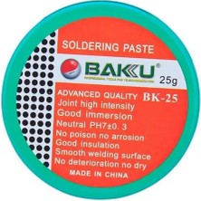 Veraura Lifestyle Baku Bk-25 Hassas 25 Gram Nötr Ph Elektronik Lehim Pastası