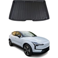Omac Volvo EX30 2025-2026 Uyumlu Araca Özel Kauçuk TPE Bagaj Havuzu Siyah Üst Kademe için
