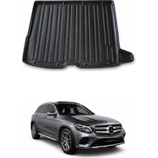 Omac Mercedes Glc X253 2015+ Uyumlu Araca Özel Kauçuk Tpe Bagaj Havuzu Siyah