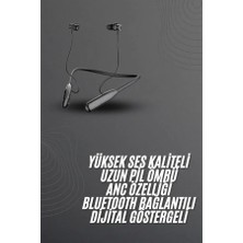 Veraura Lifestyle 100 Saat Bluetooth Kulaklık Dijital Göstergeli Anc Özelliği Kablolu