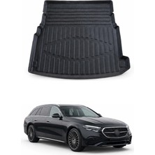 Omac Mercedes E Serisi W213 / Stw 2016+ Uyumlu Araca Özel Kauçuk Tpe Bagaj Havuzu Siyah