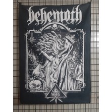 Owlbag Company Owl Bag Behemoth Black And White Desenli Tasarım Duvar Halısı