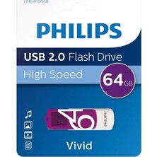 Veraura Lifestyle Vivid Serisi 64GB USB 2.0 High Speed Flash Bellek (FM64FD05B/00)