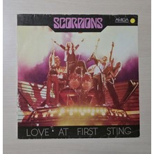 Scorpions - Love At First Sting - 1988 - *** Farklı Kapaklı Versiyon *** - Dönem Baskı Plak - Longplay - Lp