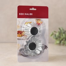 Veraura Lifestyle Orta Boy Metal Kek Kapsülü 6'lı